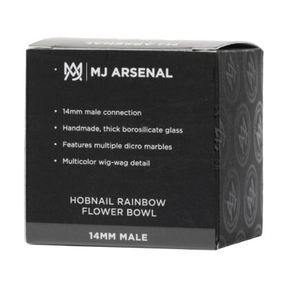 MJ Arsenal Hobnail Rainbow Bowl - Image 6