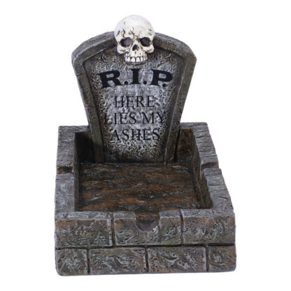 Fujima RIP Tombstone Ashtray - 6.3" - Image 2