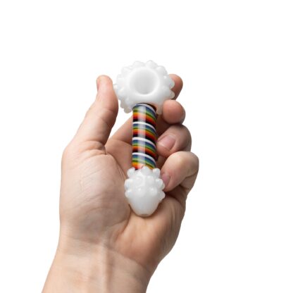 Human Grade Rainbow Spoon Pipe - Image 13