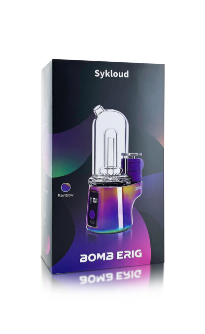 BOMB ERIG Sykloud - Portable Electric Dab Rig - Rainbow - Image 4