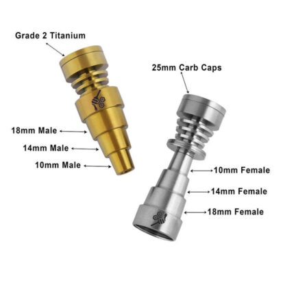 TITANIUM 6 IN 1 SKILLET DAB NAIL - Image 16