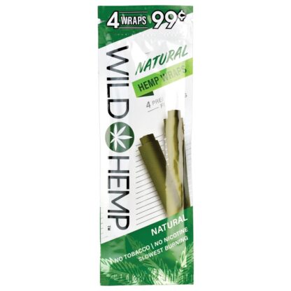 Wild Hemp Hemp Wraps | 4pc | 20pk Display - Image 5