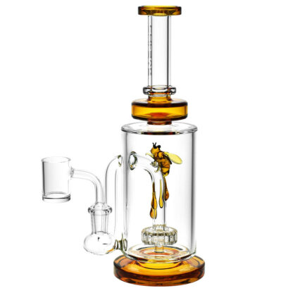 Pulsar Drop Down Bee Dab Rig - 14mm F/8.75"/Colors Vary - Image 2