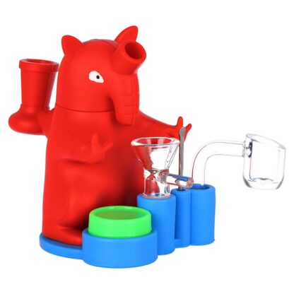 Take A Dab Anteater All-in-One Station Silicone Dab Rig - 4.25" / 14mm F / Colors Vary - Image 3