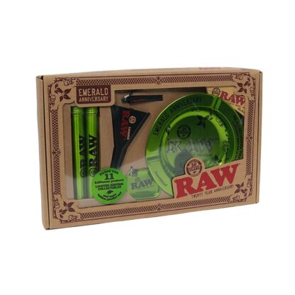 RAW 20th Anniversary Emerald Smoker's Kit - Image 2