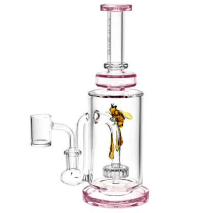 Pulsar Drop Down Bee Dab Rig - 14mm F/8.75"/Colors Vary - Image 5