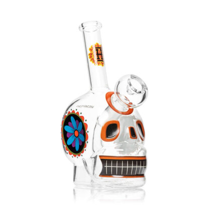 Dia De Los Muertos Skull Bong 6.1" - Image 4