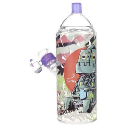 Pulsar Graffiti Series Spray Paint Glass Water Pipe Set / 7.5" / 14mm F - Image 12