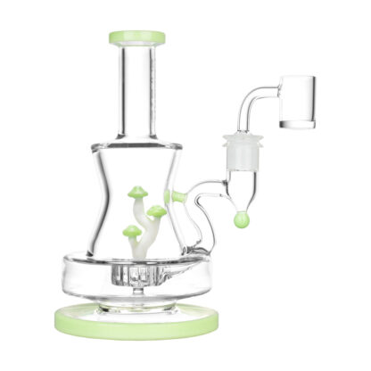 Pulsar Shadow Lurking Shrooms Dab Rig | 7.25" | 14mm F - Image 2