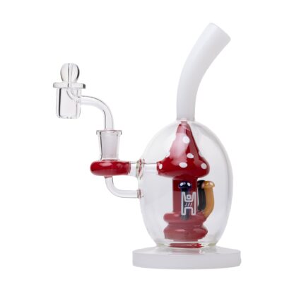 Human Grade Mushroom Globe Glass Rig - Image 5