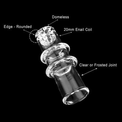 HONEYCOMB BARREL QUARTZ ENAIL | YL - Image 4