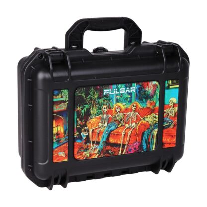Pulsar Bent Neck Water Pipe Smoker's Hard Case Travel Set | 5.75" | 14mm F - Image 19