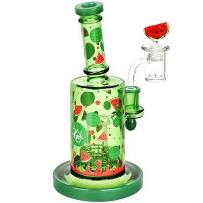 Pulsar Watermelon Zkittles Glow In The Dark Dab Rig Kit - 8" / 14mm F - Image 2