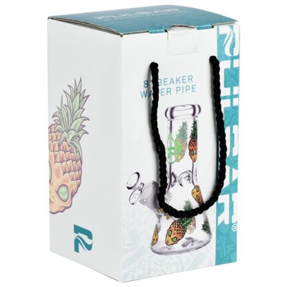 Pulsar Pine alien Design Series Glass Beaker Water Pipe - 8" - Image 6