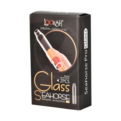 Lookah Seahorse Pro Plus Replacement Glass Mouthpiece - 2pk - Image 3