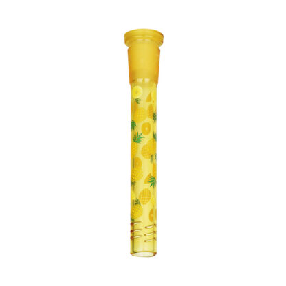 Pulsar Fruit Series Pineapple Express Herb Pipe Glow Duo - 10" / 14mm F - Image 6