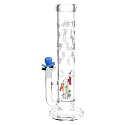 Pulsar Skate or Die Straight Tube Glass Water Pipe - 12.5" / 14mm F - Image 2