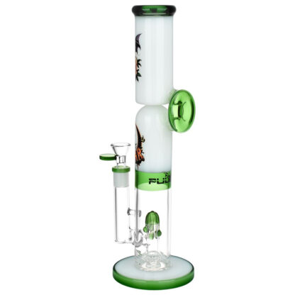 Pulsar Double Stacked Halloween Glass Water Pipe - 12.75" / 14mm F - Image 2