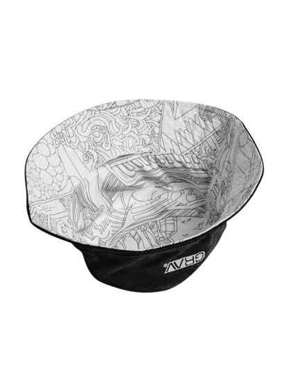 GRAV® Logo Reversible Bucket Hat - Image 2