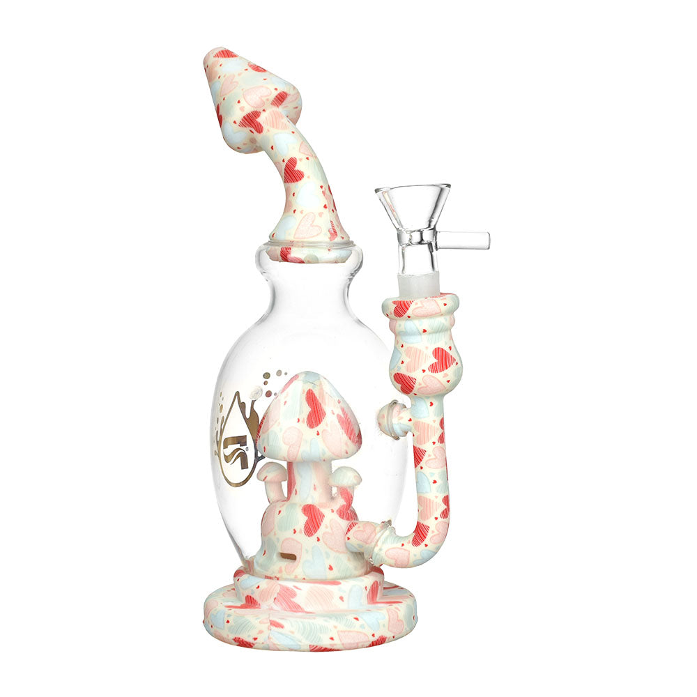 Pulsar Shroom Celebration Water Pipe | 8" | 14mm F - Image 3