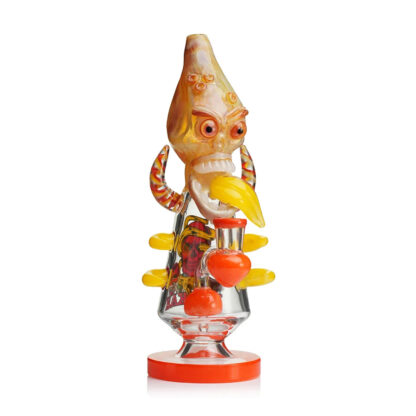 Lookah Glass 11" Cool Skull Bone Water Pipe - Image 9