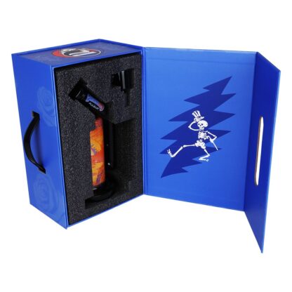 Grateful Dead x Pulsar Inside Print Water Pipe - 8.5" / 14mm F / Sunset Dance - Image 6