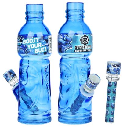 SeshGear Terpade Beverage Bottle Glass Water Pipe | 9.5" - Image 2