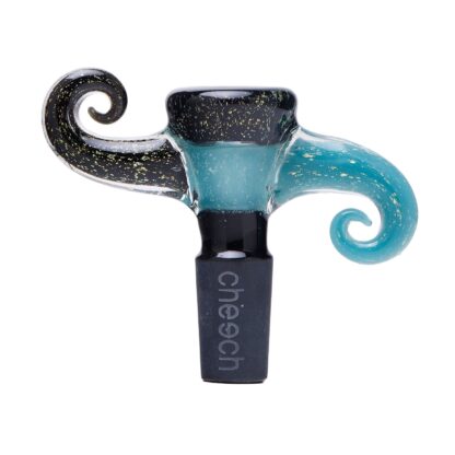 Cheech Glass 2" 14mm Dichro Horns Up and Down - Image 6