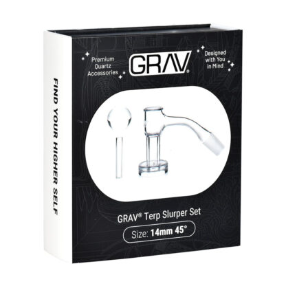 GRAV Slurper Bucket Quartz Banger Set | 3pc | 14mm M - Image 3