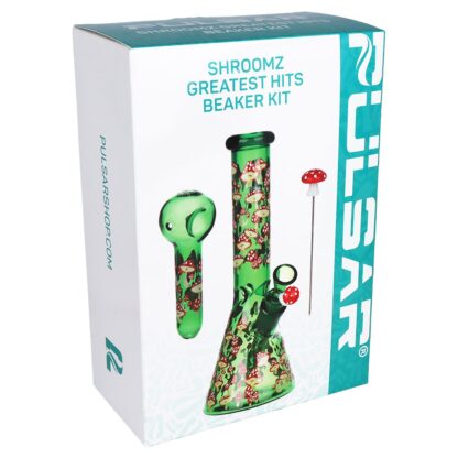 Pulsar Greatest Hits Series Glow Herb Pipe Duo / 10" / 14mm F - Image 50