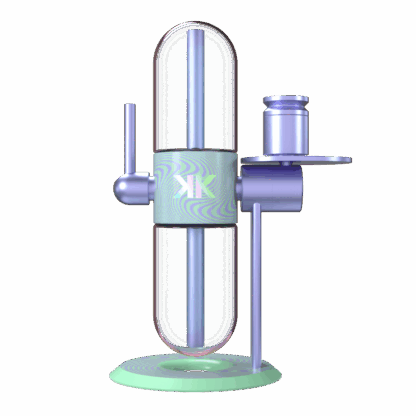 Khalifa x Stündenglass Gravity Infuser - Violet Sky / Mints
