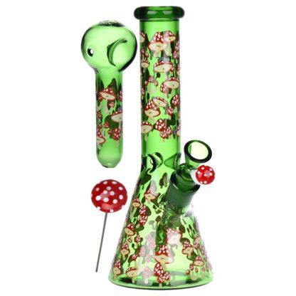 Pulsar Greatest Hits Series Glow Herb Pipe Duo / 10" / 14mm F - Image 36