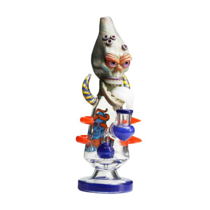 Lookah Glass 11" Cool Skull Bone Water Pipe - Image 4