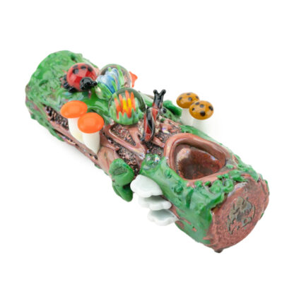 Empire Glass Works Mossy Log Dry Pipe - Image 2