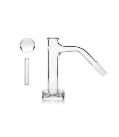 GRAV® 10mm 45° Quartz Control Tower Banger Set - Image 2