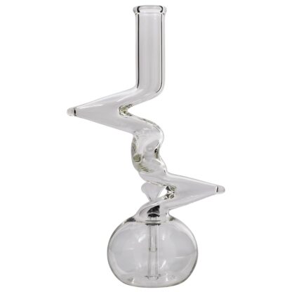 LA Pipes "Jacob's Ladder" Crystal Clear Zong Bong - Image 6