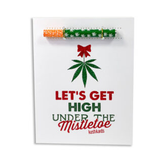 Product: Let's Get High Under the Mistle One Hitter Kard