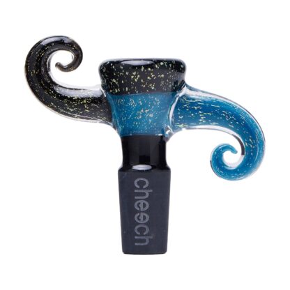 Cheech Glass 2" 14mm Dichro Horns Up and Down - Image 2