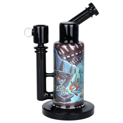 Grateful Dead x Pulsar Inside Print Water Pipe - 8.5" / 14mm F / UFO Jam - Image 4