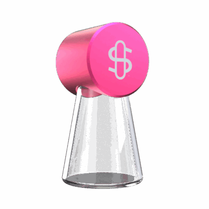 Stündenglass Ash Catcher - Pink