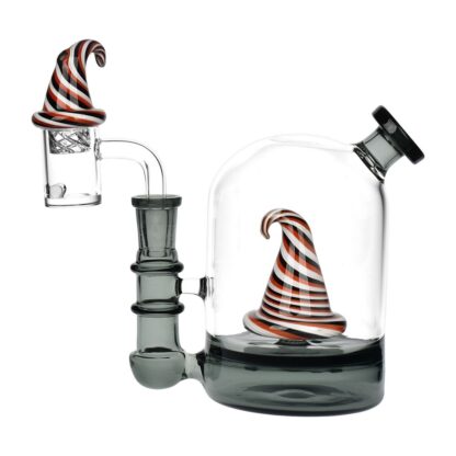 Witch's Hat Glass Dab Rig - 5" / 14mm F - Image 2
