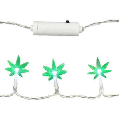 Pulsar LED Hemp Leaf Necklace - 36" - Image 2