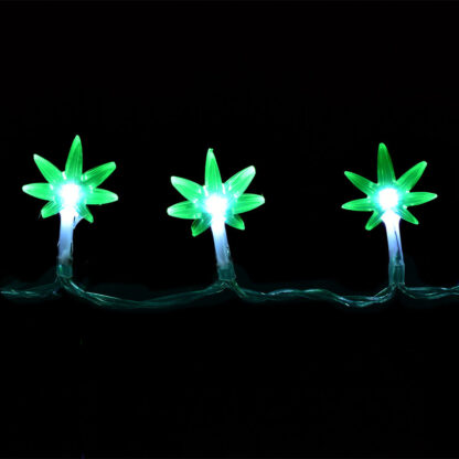 Pulsar LED Hemp Leaf Necklace - 36" - Image 3