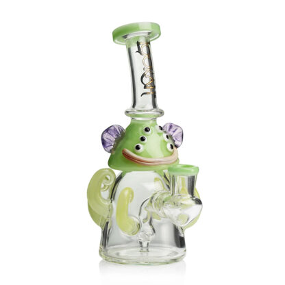 Lookah Glass 10" Mini Cute Six Eyes Clown Water Pipe - Image 3
