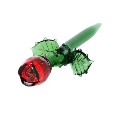 Thorny Rose Glass Dab Tool - 5.5" - Image 2