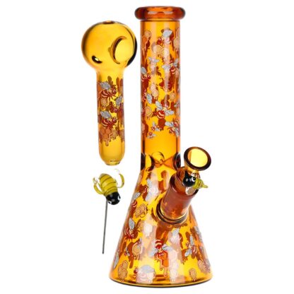 Pulsar Greatest Hits Series Glow Herb Pipe Duo / 10" / 14mm F - Image 3