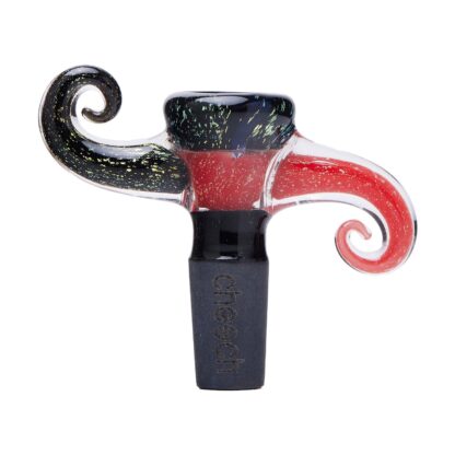 Cheech Glass 2" 14mm Dichro Horns Up and Down - Image 5
