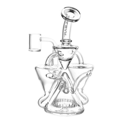 Pulsar Dual Recycler Glass Dab Rig - 7.75" / 14mm F - Image 2