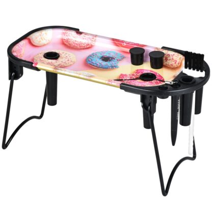 Elevated Metal Rolling Tray & Cone Loader Kit - Donut / 9.25"x 4.2" - Image 2