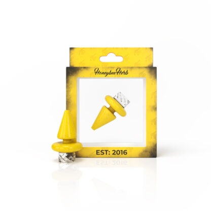 Honeybee Herb Triangle Spinner Carb Cap - Image 3